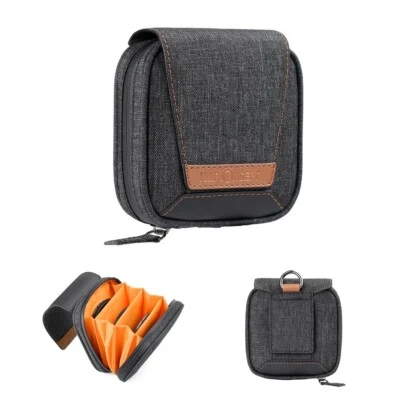 K&F Concept Lens Filter Pouch Wallet Case 4 Pockets Bag for 37-95mm UV CPL ND - Image 1 of 4