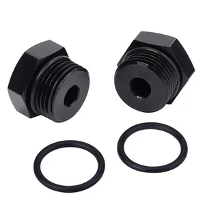 LokoCar 10AN Block Off Cap Male Adapter Fitting Plug AN10 Aluminium Alloy 2Pcs - Bild 1 von 13