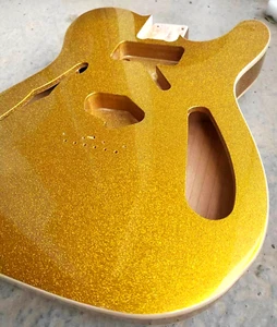 Guitarra Eléctrica Telecaster Thinline CUERPOS Dorado - Imagen 1 de 5