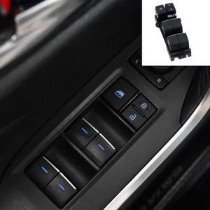 Lighted LED Power Blue Light Master Window Switch For Toyota RAV4 2019-2025 - Picture 1 of 9