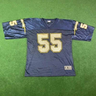 Camiseta deportiva vintage de los San Diego Chargers Junior Seau #55 Starter NFL para hombre talla XL/52 Foto 1 de 4
