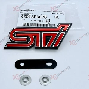 OEM Subaru Front Grill Emblem Badge 2011 - 2014 Impreza STi WRX JDM 93013FG070 - Picture 1 of 3