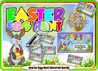 EASTER EGG HUNT Scratch Cards Fun Personalised Children's Gifts for Easter 