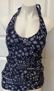 Kona Sol Damen Neckholder Tankini Oberteil Navy Größe Small - Bild 1 von 8