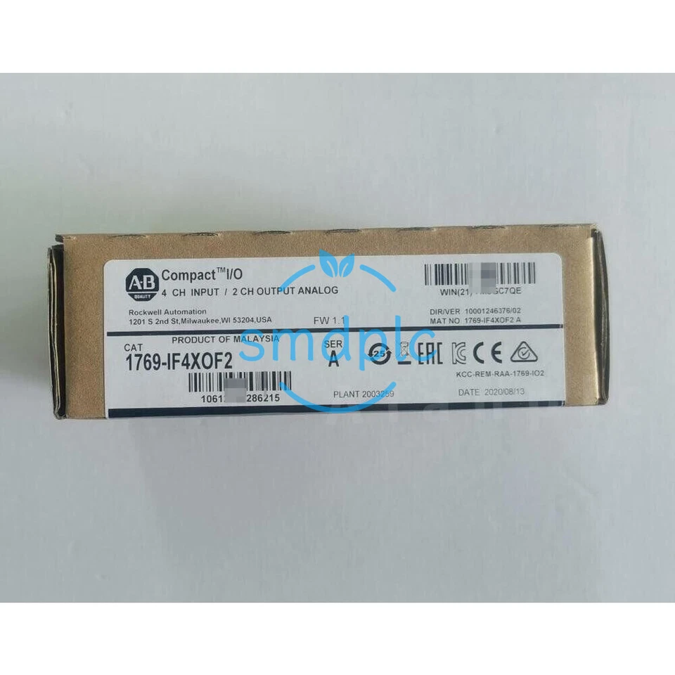 1769-IF4XOF2 AB module CompactLogix 6 Pt A/I and A/O 1769IF4XOF2 GN - Image 1 of 1