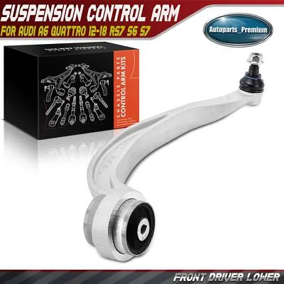 Front Left LH Lower Rearward Control Arm for Audi A6 Quattro 2012-2018 RS7 S6 S7 - Image 1 of 4