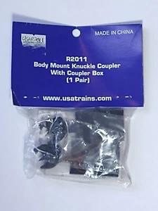 USA Trains Accoppiatore snodo montaggio corpo con scatola accoppiatore R2011 ~ TS - Foto 1 di 2