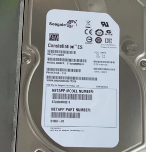 Inspur 51067-01 9YZ168-110 2TB 7.2K SATA 3.5" Hard Drive - Picture 1 of 1
