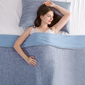Revolutionary Cooling Blanket Queen Absorbs Heat to Keep Body Cool for Night Swe - Picture 1 of 8