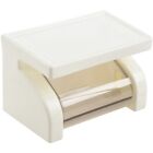 Toilet  Holder Tissue Roll Stand Box With Shelf Rack Bathroom T5c33695