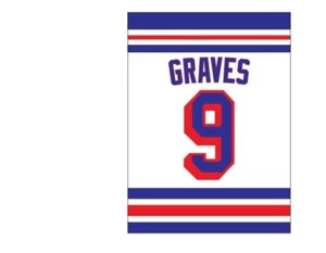 Camiseta deportiva de hockey de Nueva York 9 tumbas 9 con números retirados de los Rangers 3D - Imagen 1 de 15