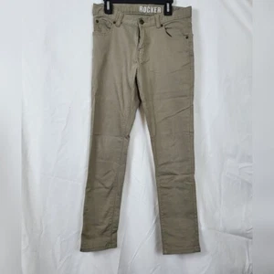 Crazy 8 Boys Khaki Tan Rocker 5 Pocket Styling Preppy Skinny Jeans Size 12 - Picture 1 of 6