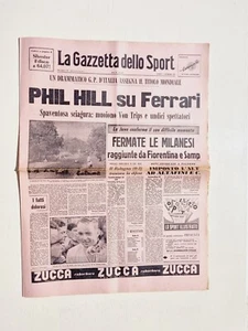 Scottish Mountaineering Screen Sport 11 September 1961 Grim Von Trips -phil Hill - Picture 1 of 1