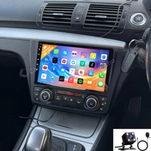 For BMW 1 Series E88 E82 E81 E87 Car Radio Stereo GPS Sat Navi BT GPS FM Camera - Picture 1 of 14