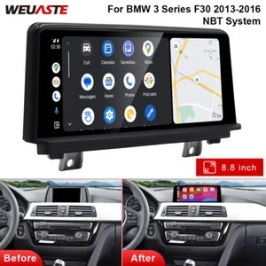 8.8 inch Car Linux Screen Multimedia Carplay For BMW F30 2013-2016 NBT System - Picture 1 of 12