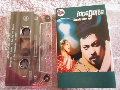 Incognito ‎– Inside Life Label: Talkin' Loud ‎– 848 546-4 Tape Cassette Album - Image 1 of 4