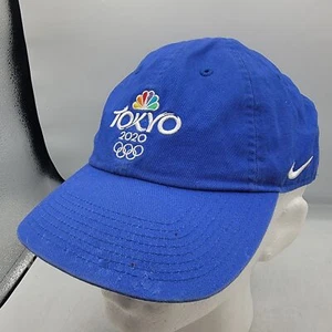 Nike Heritage86 Adults Blue Nbc Tokyo Olympics 2020 Adjustable Hat Casual - Picture 1 of 9