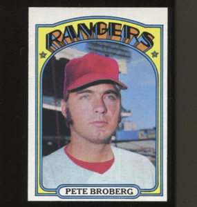 Tarjeta de béisbol Topps #64 1972 de Pete Broberg - casi nueva #4842 - Imagen 1 de 1