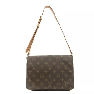 Auth Louis Vuitton Monogram Musette Tango Short Shoulder Bag M51257 Used F/S - Picture 1 of 21
