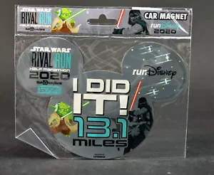 Run Disney Star Wars Rival Run Half Marathon I Did It! 13.1 mile 2020 Car Magnet - Picture 1 of 2