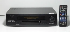 VHS Videorecorder Sharp VC-MH761 6 head HiFi+SVHS Simple +1 Jahr Garantie  - Bild 1 von 2