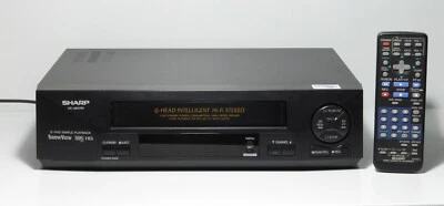 VHS Videorecorder Sharp VC-MH761 6 head HiFi+SVHS Simple +1 Jahr Garantie  - Bild 1 von 2