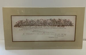 Watercolor by Linda McFadden 1995 Why Make a Garden - Picture 1 of 5