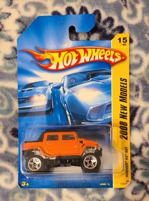 2008 Hot Wheels #15 New Models 15/40 "HUMMER H2 SUT" Orange W/Chrome - Image 1 of 4