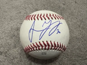 Certificado de autenticidad de béisbol firmado por jacob joung de los nacionales de washington florida cators - Imagen 1 de 3