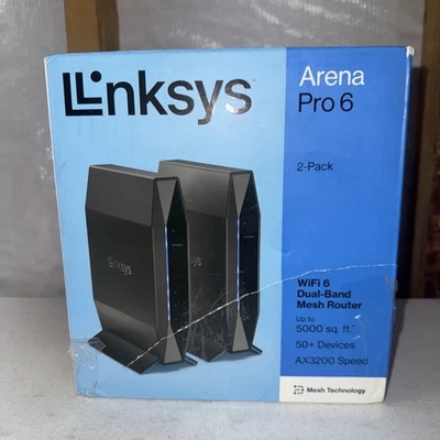 Linksys E8452 Arena AX3200 Whole Home Wi-Fi 6 (2-Pack Mesh System) - Image 1 of 4