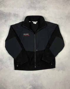 Columbia Titanium Jacket Men's M  Black Fleece Nylon Outdoors Gorpcore Full Zip - Picture 1 of 16