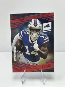 Panini Prestige 2021 - Stefon Diggs #14 Xtra Points rojo premium/299 - Imagen 1 de 2