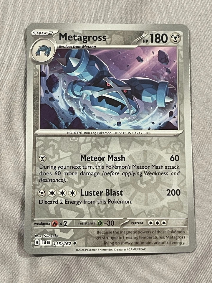 Metagross 115/162 Sv05: Temporal Forces Reverse Holo - Image 1 of 1