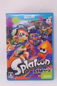 Splatoon Nintendo Wii U Japanese Version REGION LOCK - Picture 1 of 3
