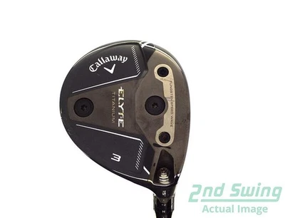Callaway Elyte Ti Fairway Wood 3 Wood 3W 15° Graphite X-Stiff Right 43.5in - Image 1 of 4