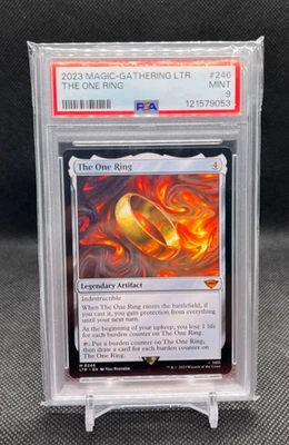 2023 Magic the Gathering Lord of the Rings The One Ring #246 PSA 9 - Image 1 of 2
