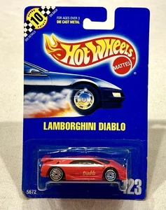 1990er Hot Wheels Lamborghini Diablo rot mit UH MOC Nr. 123 - Bild 1 von 7