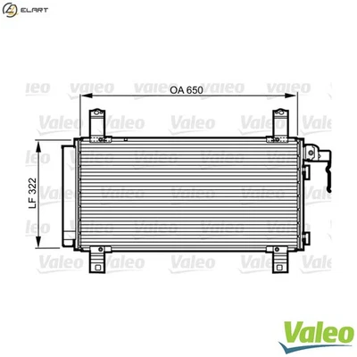 CONDENSER AIR CONDITIONING 818090 FOR MAZDA 6/Station/Wagon/Hatchback ATENZA 6 - Image 1 of 4