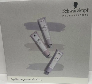 Schwarzkopf TBH Hair Color Swatch Book New Hard Cover Book - Picture 1 of 5