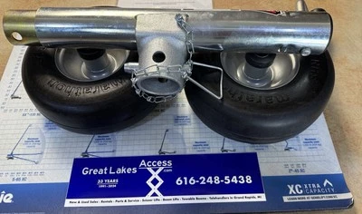 Elevador de pluma remolcable Haulotte A-02169 gato de lengua 2000 lb OEM nuevo con ruedas Foto 1 de 3