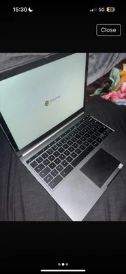 Google chrome laptop with charger - Image 1 of 3