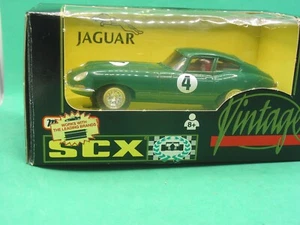 SCX VINTAGE 83710 JAGUAR E NEW UN RUN WITH CERTIFICATE BOX CELLOPHANE CREASED - Picture 1 of 4