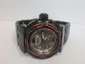 INVICTA COALITION FORCES X-WING 45MM AUTOMATIC SKELETONIZED BRACELET WATCH BLACK - Picture 1 of 4