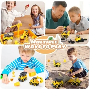 Take Apart Construction Sand Set Play Sand Toys for Kid Sensory Sand Sand Molds - Picture 1 of 6
