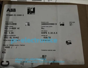 ACS880-01-04A0-3 inverter#Pr - Picture 1 of 1