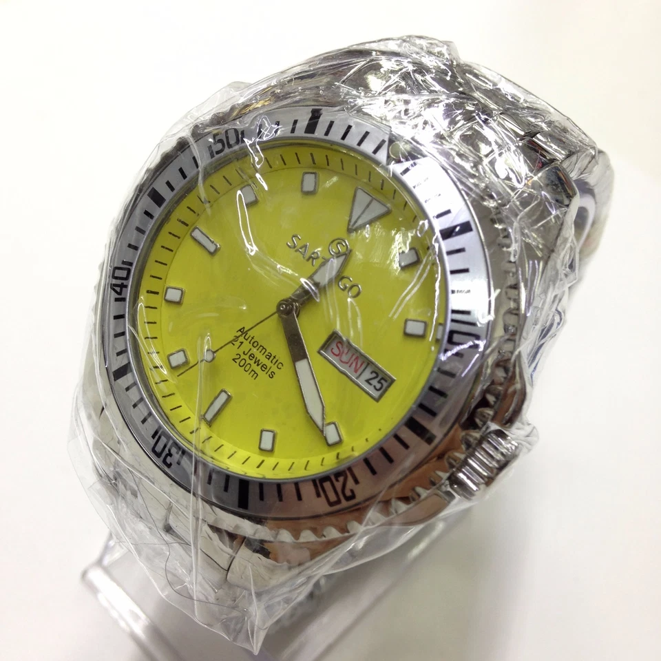 SARTEGO Automatic Men's Sports 21 Jewels 200m Japan Diver Watch SPA17 - Image 1 of 4