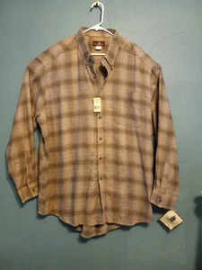 Timber Creek Wrangler Herren Button Down Hemd Langarm Baumwolle XXL BRANDNEU. - Bild 1 von 4