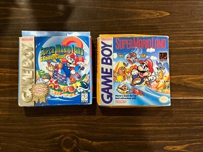 Gameboy Super Mario Land And Super Mario Land 2 With Box - Image 1 of 4