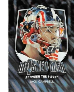 2011-12 Between The Pipes Masked Men IV Silver #MM11 Jack Campbell 1 of 90 - Picture 1 of 2