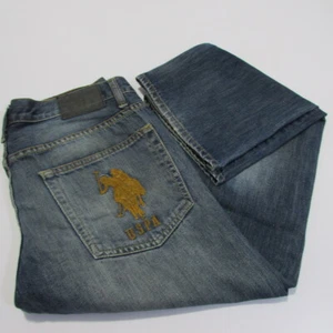U.S. Polo Assn. VTG Mens Regular Fit Straight Leg Blue W 32 / L 29 REF (Y02612) - Picture 1 of 12